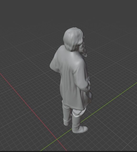 Leo Tolstoy  3D print model_31