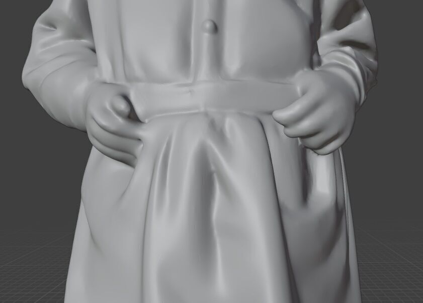 Leo Tolstoy  3D print model_12