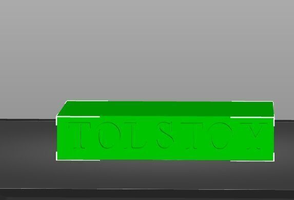 Leo Tolstoy  3D print model_25