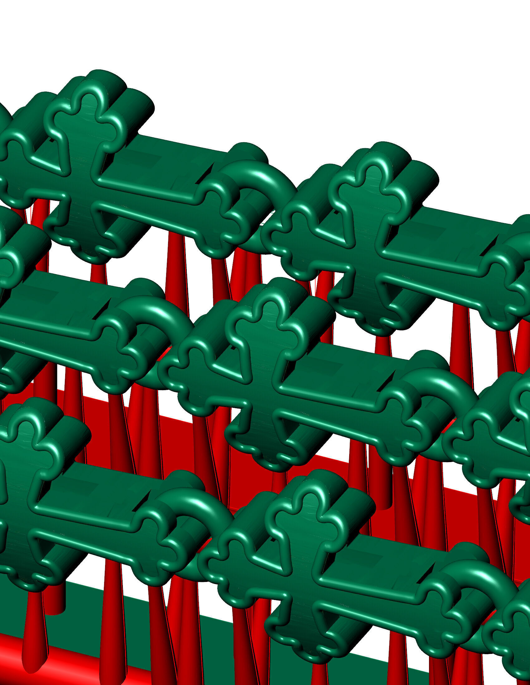 6MM Premium Jesus Cross 3D Bracelet 3D print model_5