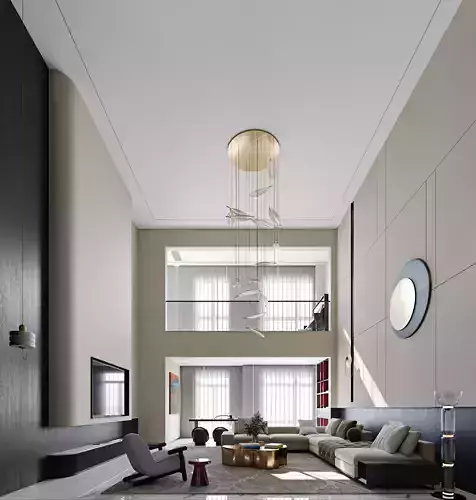 modern living room interior scenes 37