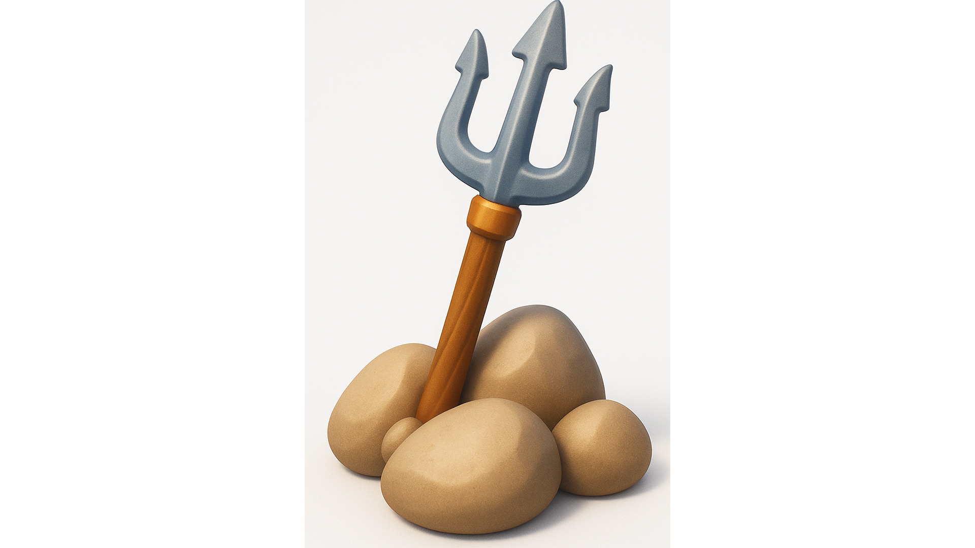 Beach Corals Low-poly 3D model_6