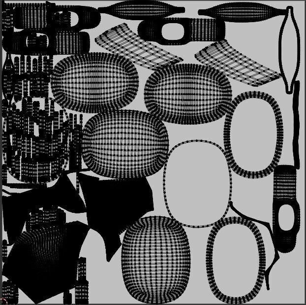 Concept of Apple Vision Pro 3D Model PBR Game Ready 3D model_5