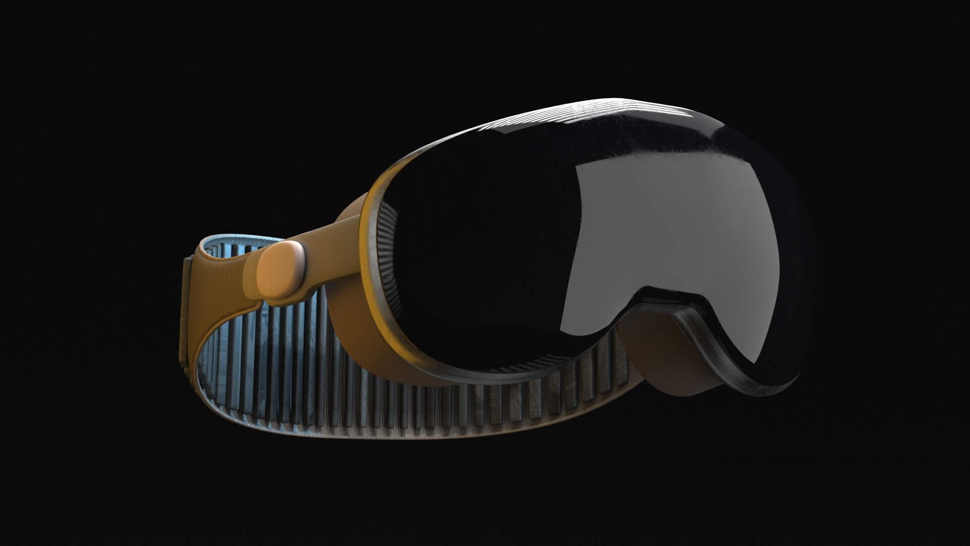 Concept of Apple Vision Pro 3D Model PBR Game Ready 3D model_2