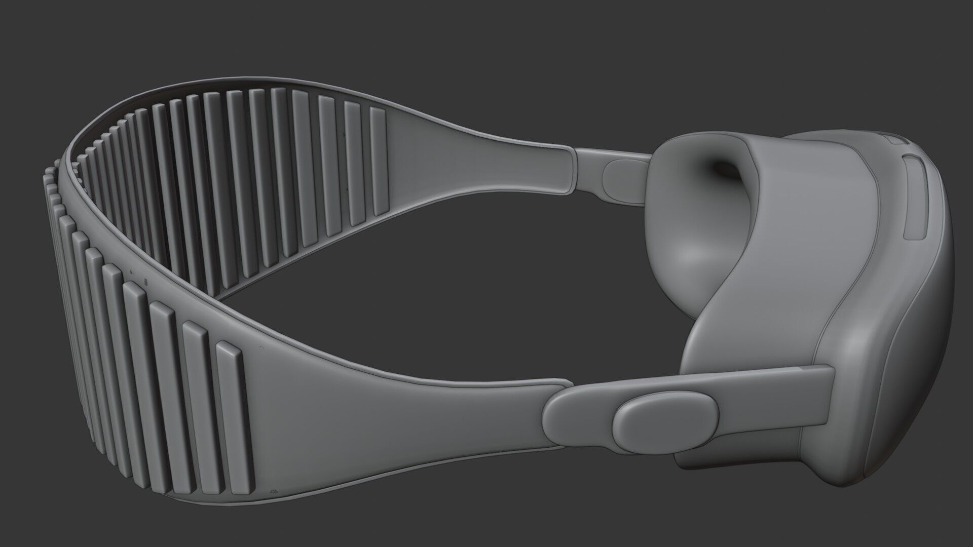 Concept of Apple Vision Pro 3D Model PBR Game Ready 3D model_4