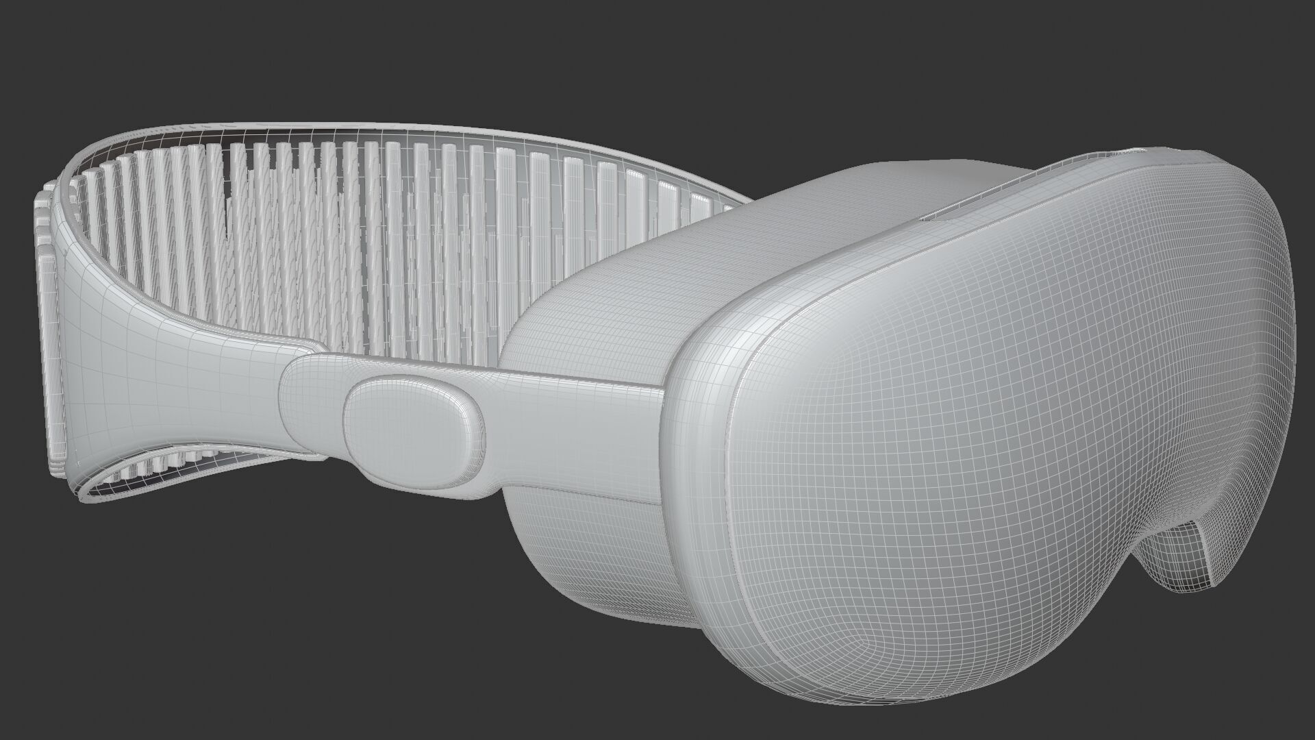 Concept of Apple Vision Pro 3D Model PBR Game Ready 3D model_6