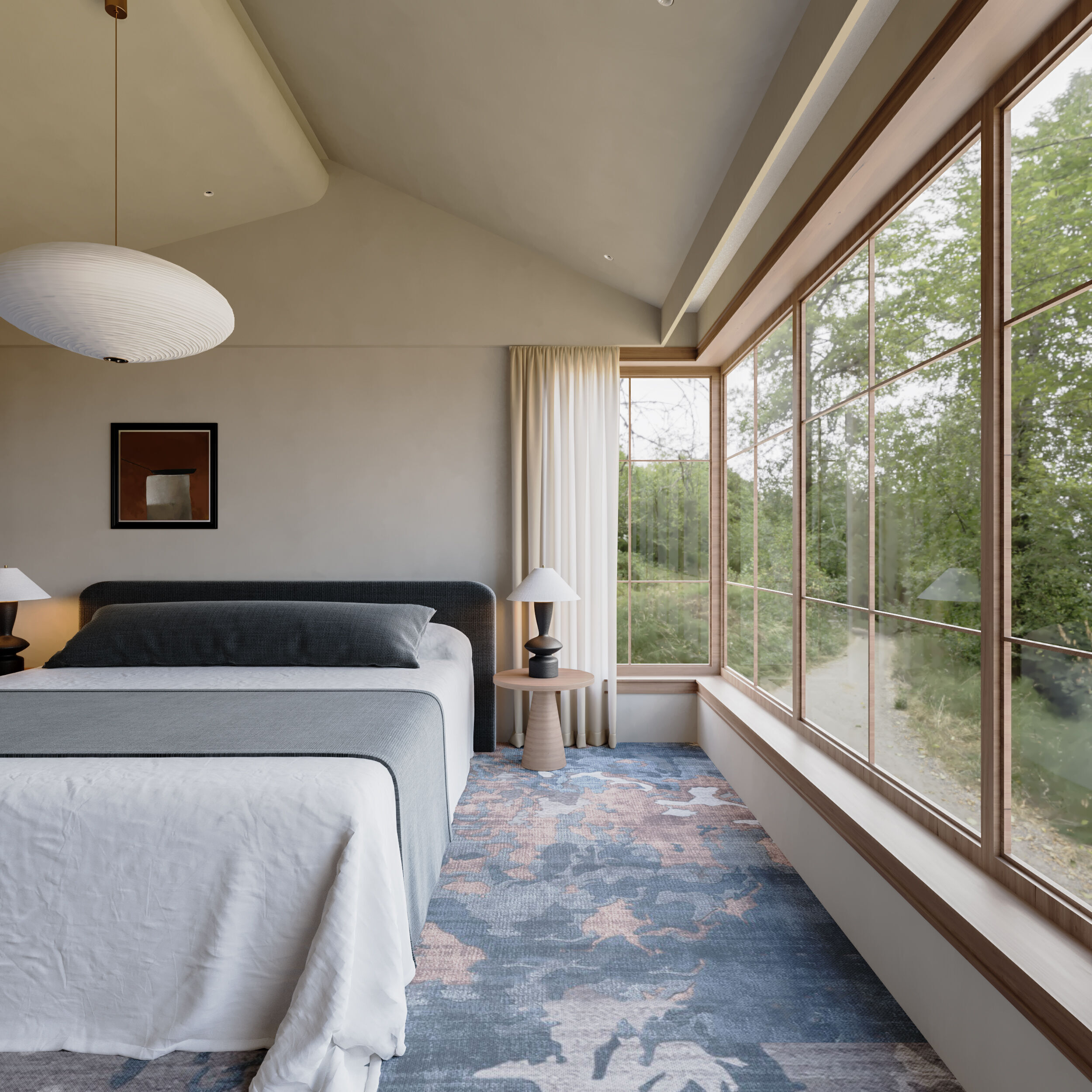 Bedroom interior scenes 3D model_4