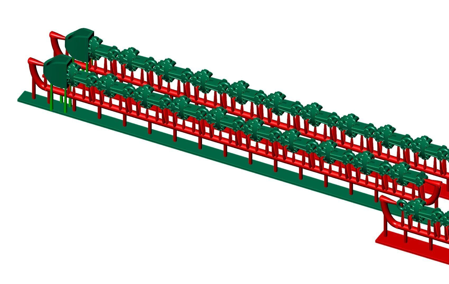 8MM Premium Jesus Cross 3D Bracelet 3D print model_3
