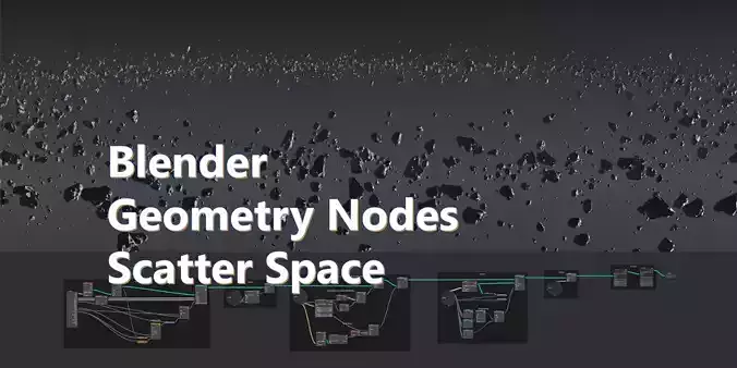 Blender Geometry Nodes Scatter Space