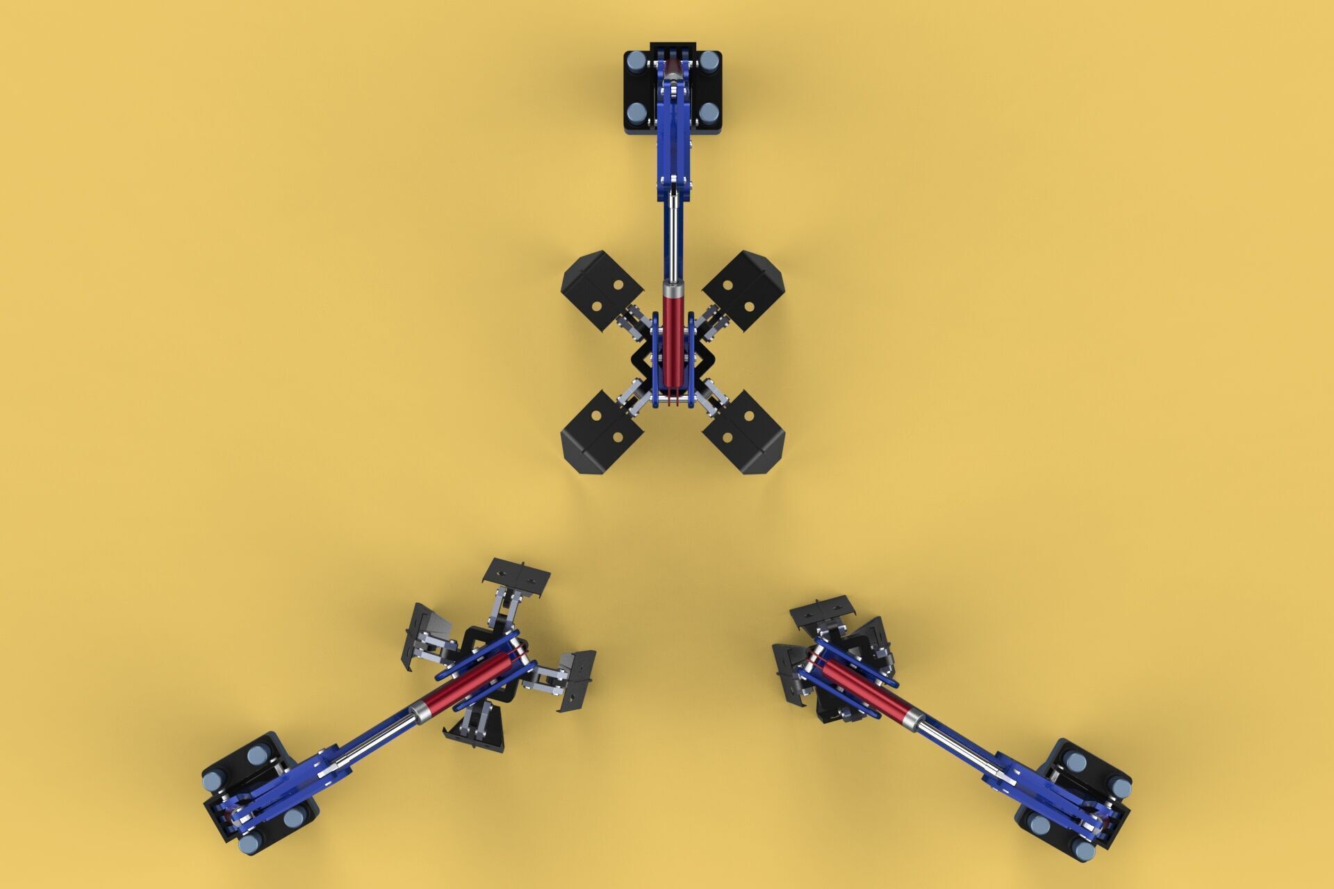 ARM THUMB GRAB BUCKET LOADER LIFTING CRANE GRABBER GRAPPLE JAW 3D model_18