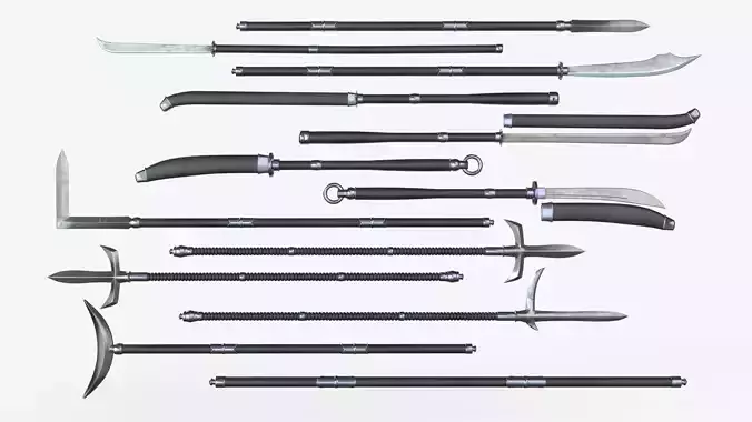Japanese Spears Collections Black