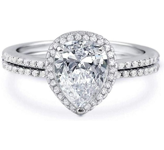 Solitaire Ring 3D print model_2