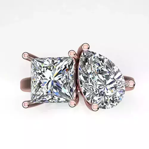 Solitaire Ring 3D print model