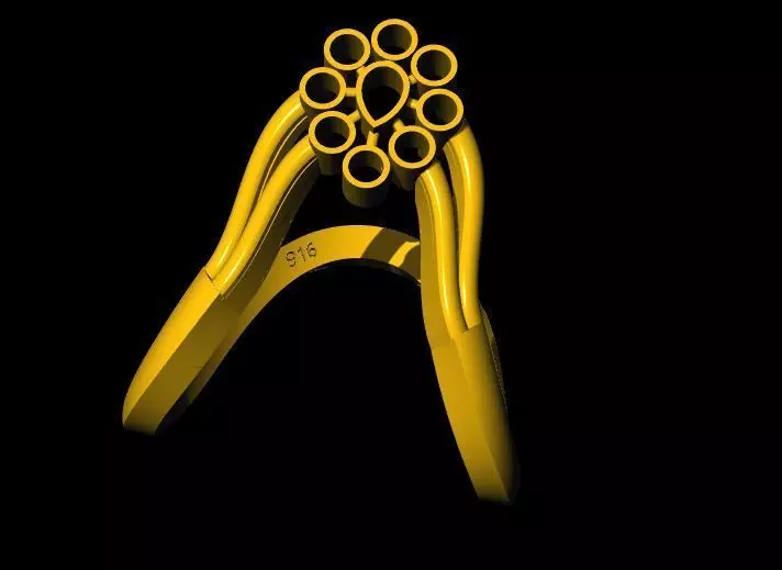 vanki ring 3dm file 3D print model_0