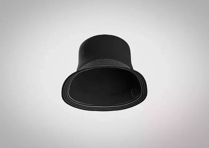 Mens denim bucket hat