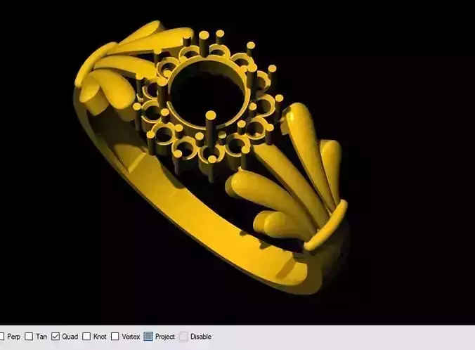 cluster ring 3dm file