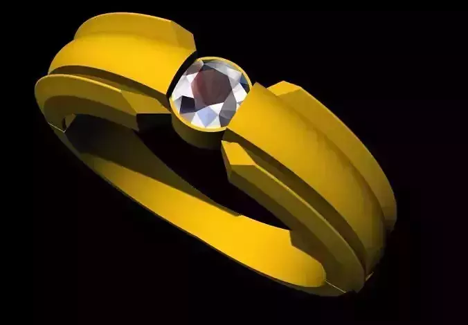 diamond ring 3dm file