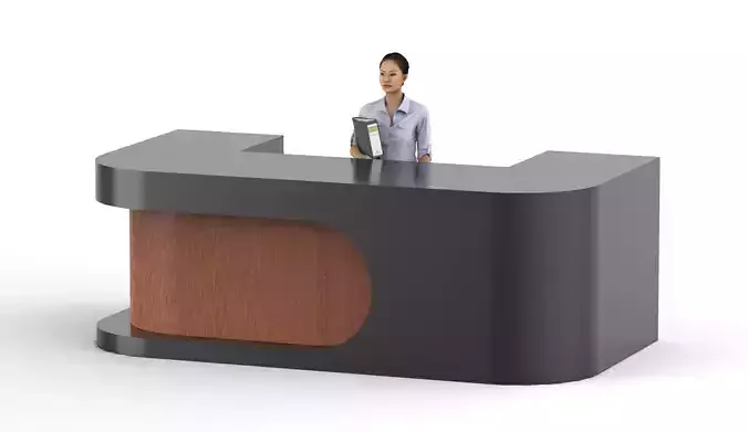 Reception desk