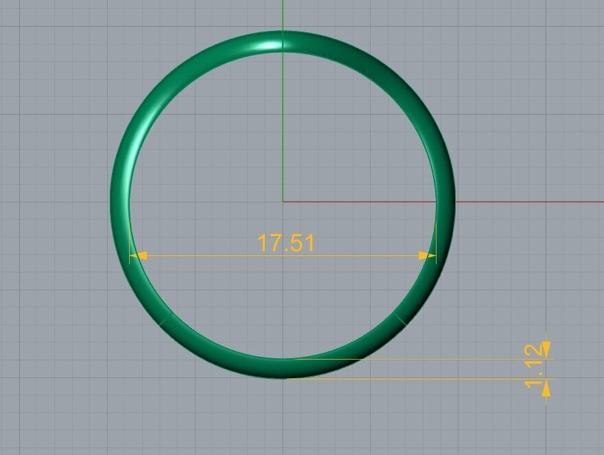 Gold Ring Jewelry  Ring stl 3dm 3dprintmodel 3D print model_8