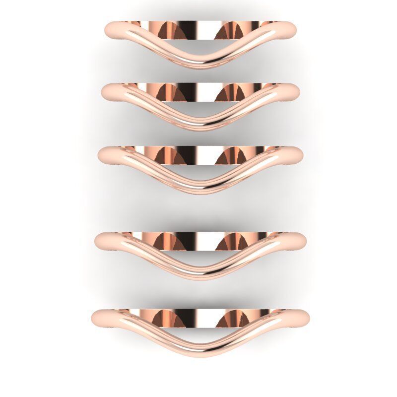 Gold Ring Jewelry  Ring stl 3dm 3dprintmodel 3D print model_2