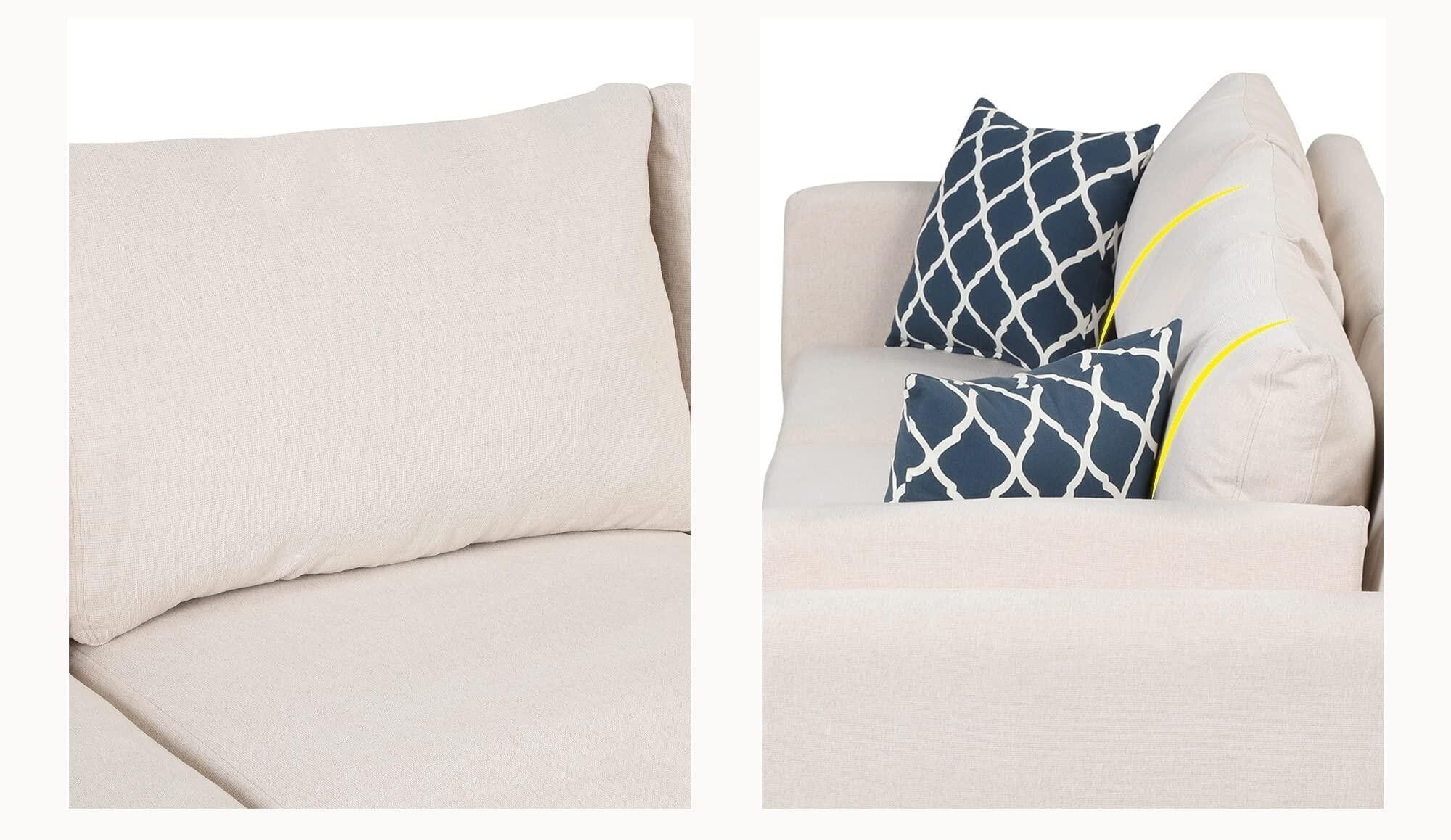 Realistic Sofa Model 21 3D model_3