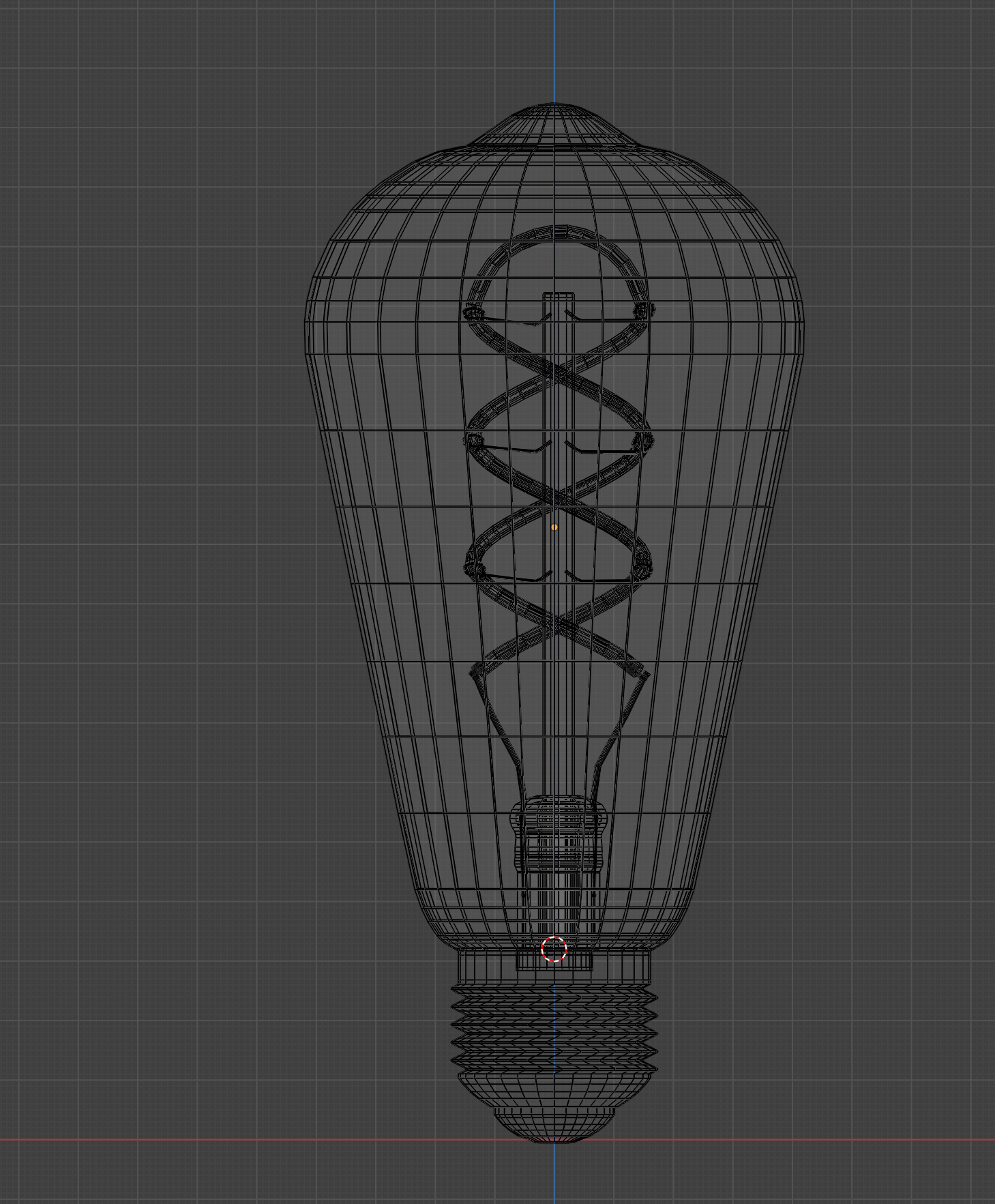 Old lamp posts and wall lamps and emissive vintage bulbs bundle 3D model_27