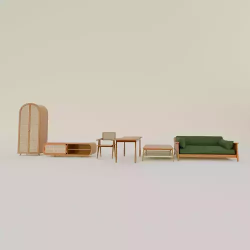 Wooden Furniture Package