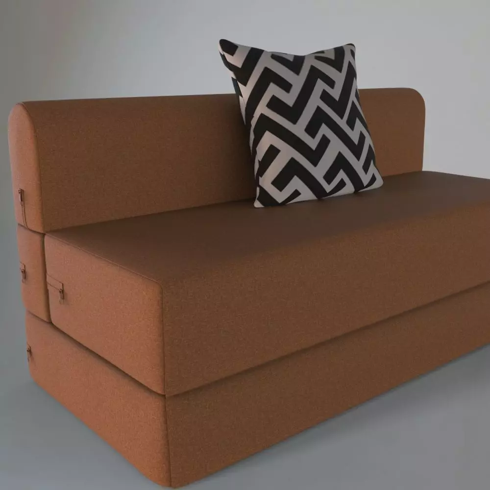 Realistic Sofa Model 13 3D model_0
