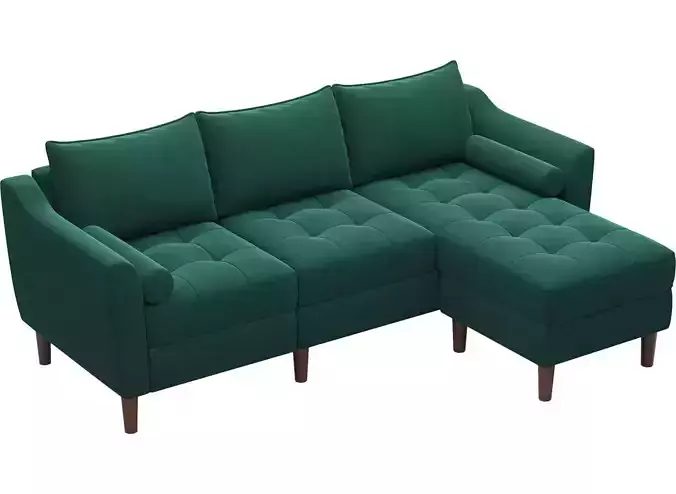 Realistic Sofa Model 12