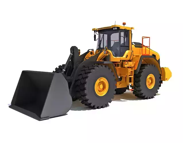 Wheel Loader Construction Machinery 3D model