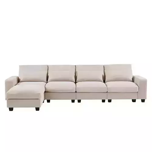 Realistic Sofa Model 06