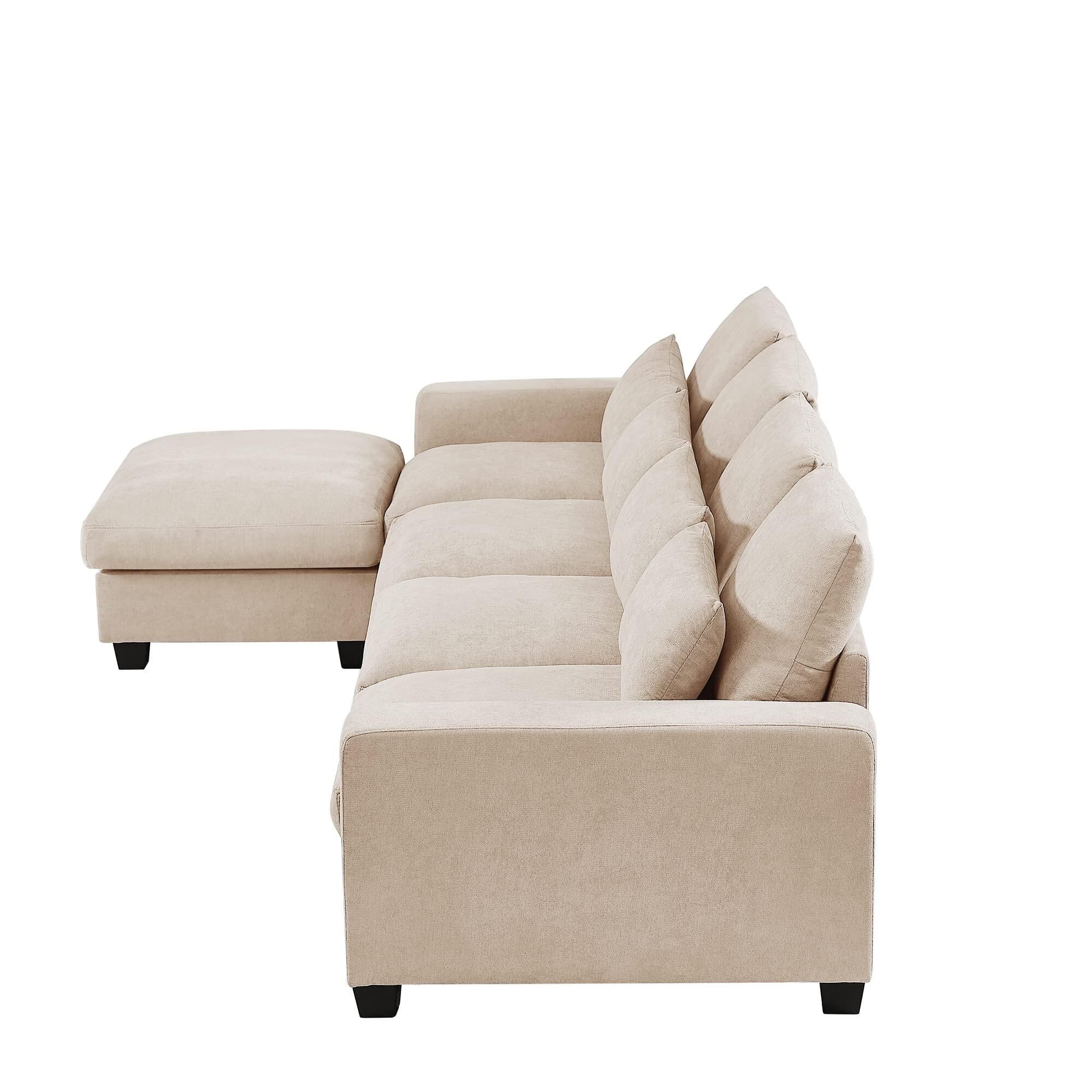 Realistic Sofa Model 06 3D model_4