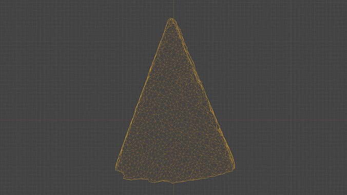 3D Scan Chocolate Wafer Slice Layered Waffle cake Low-poly 3D model 5