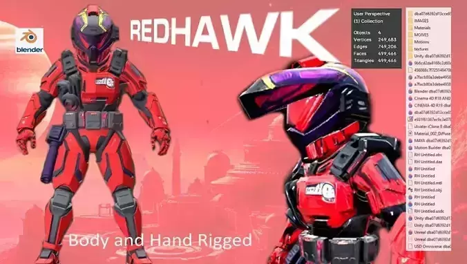 Redhawk Jupiter Armored Space Patrolman