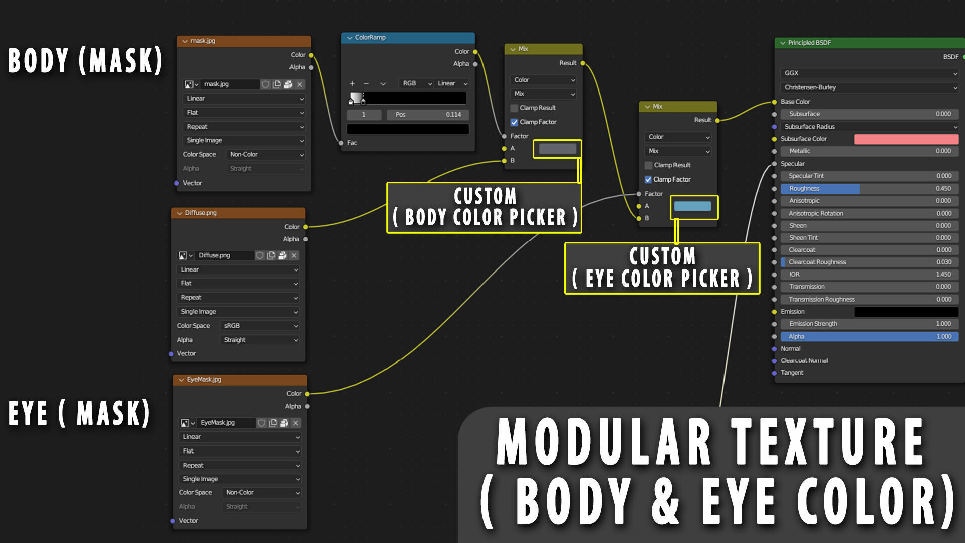 Cat Cartoon  Low-poly 3D model_7