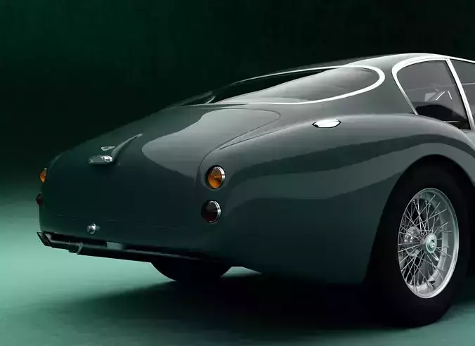 Aston Martin DB4GT Zagato 1960-1963 3D model