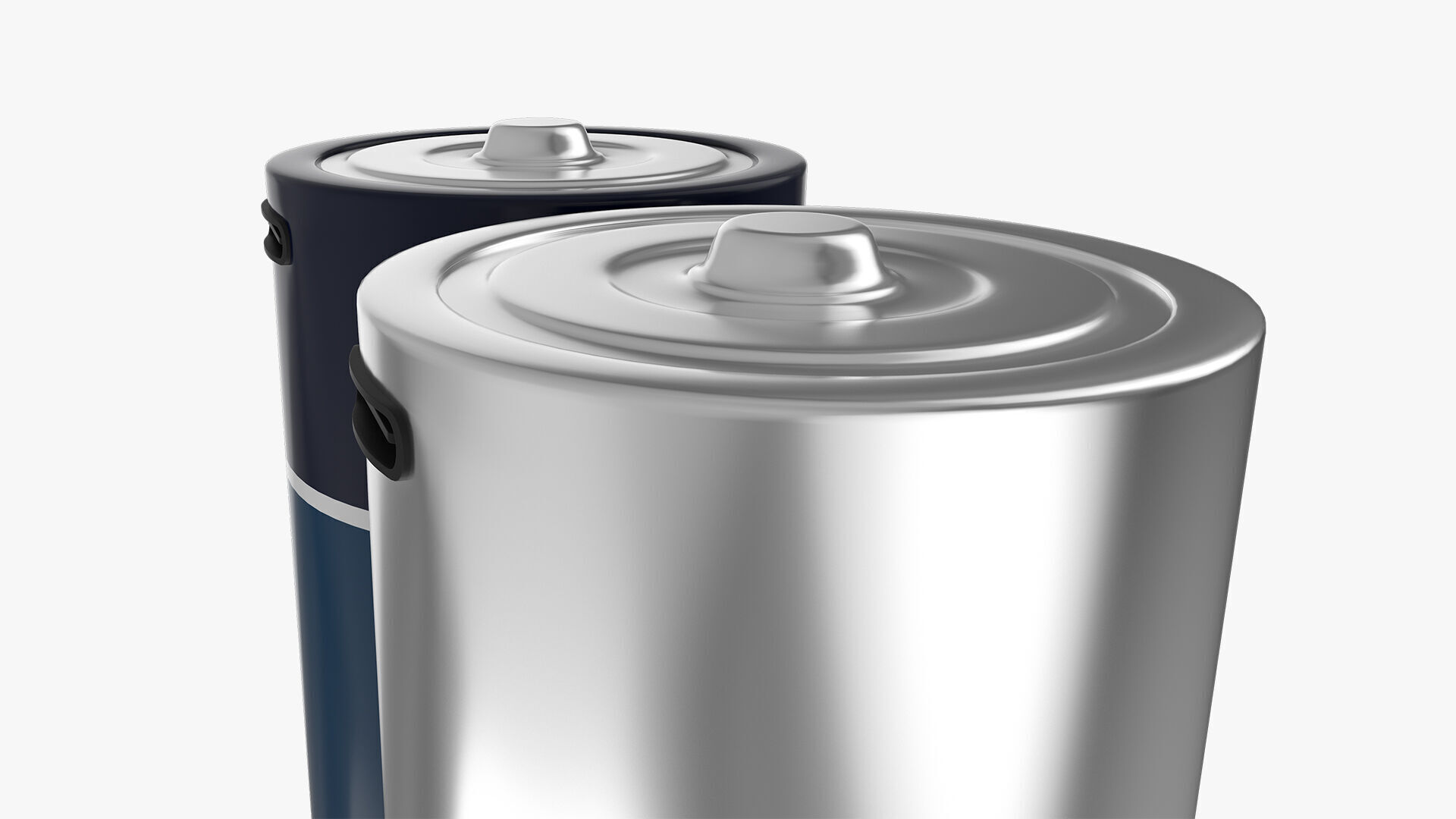 C Battery Cell with Type C USB 3D model_2