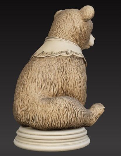 Victorian Style Bear Sculpture 3D Model STL FBX OBJ GLB 3D print model_11