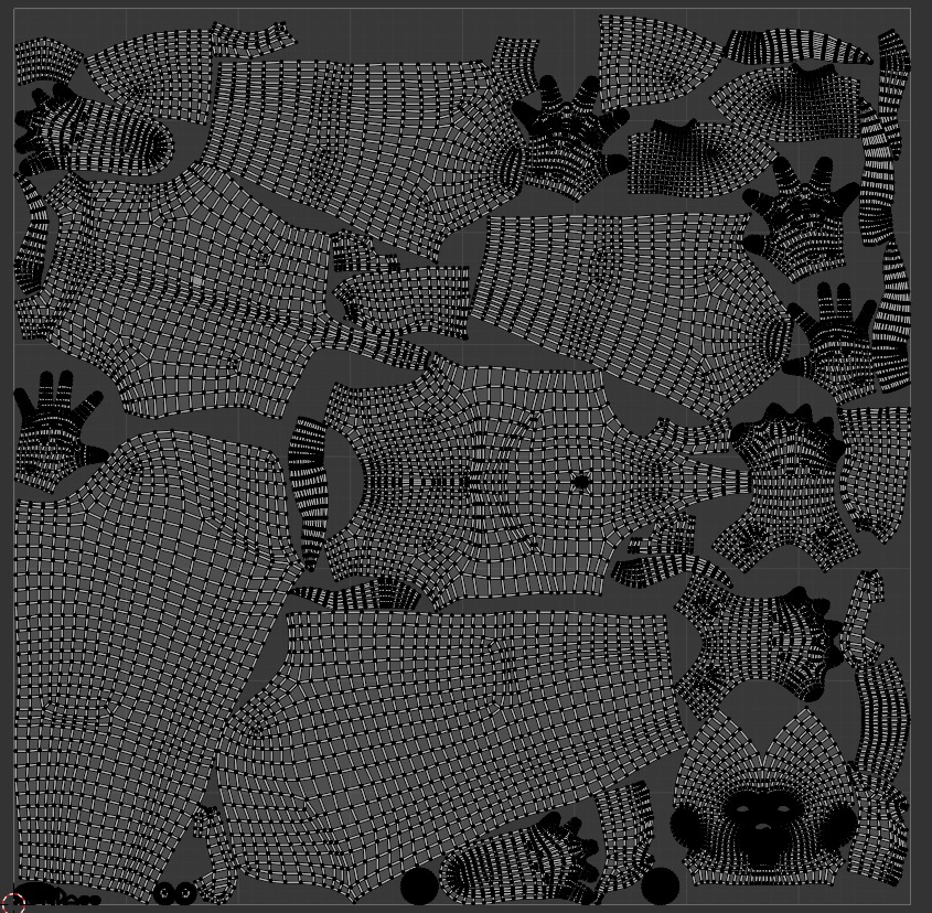 Stylized Human Body Base Mesh 3D Model 3D Model Collection_31