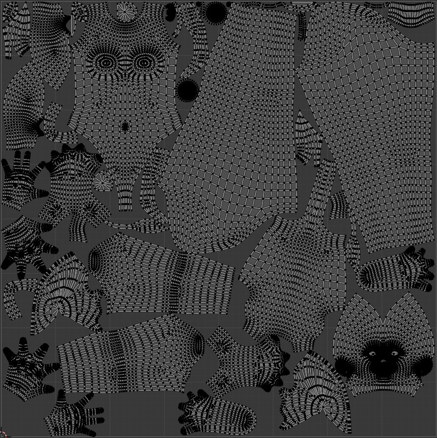 Stylized Human Body Base Mesh 3D Model 3D Model Collection_95