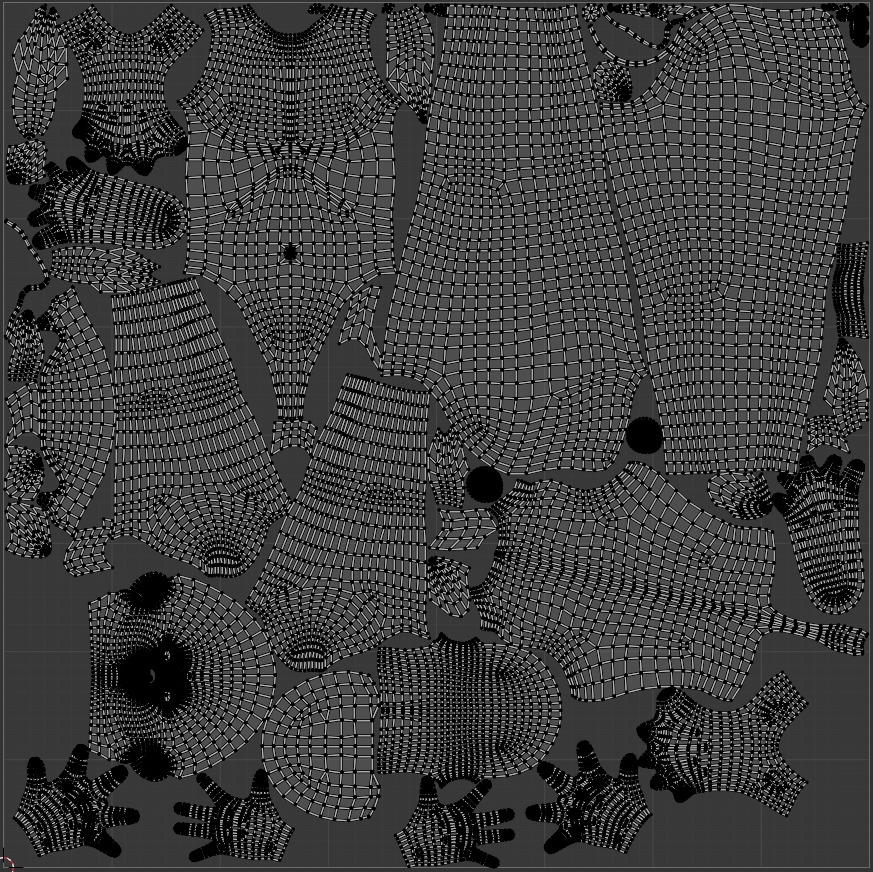 Stylized Human Body Base Mesh 3D Model 3D Model Collection_74