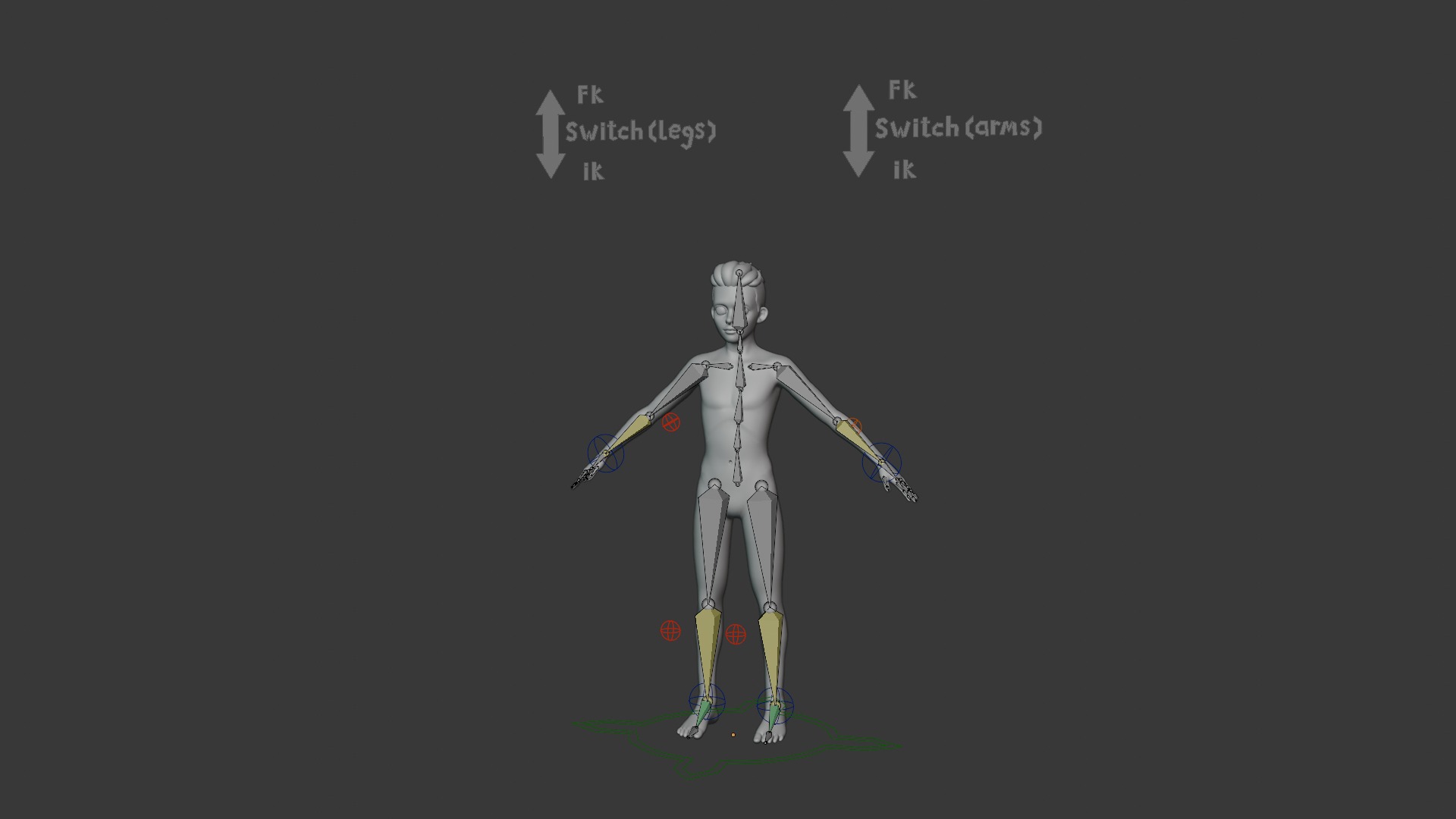 Stylized Human Body Base Mesh 3D Model 3D Model Collection_73