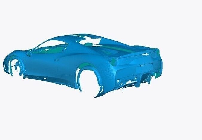 Ferrari Exterior 3D Scan Pack 3D model