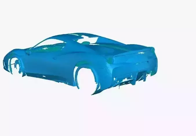 Ferrari Exterior 3D Scan Pack