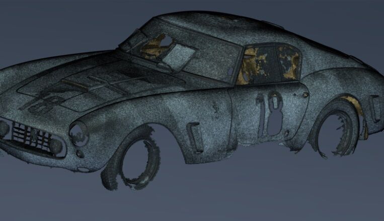 Ferrari Exterior 3D Scan Pack 3D model_4