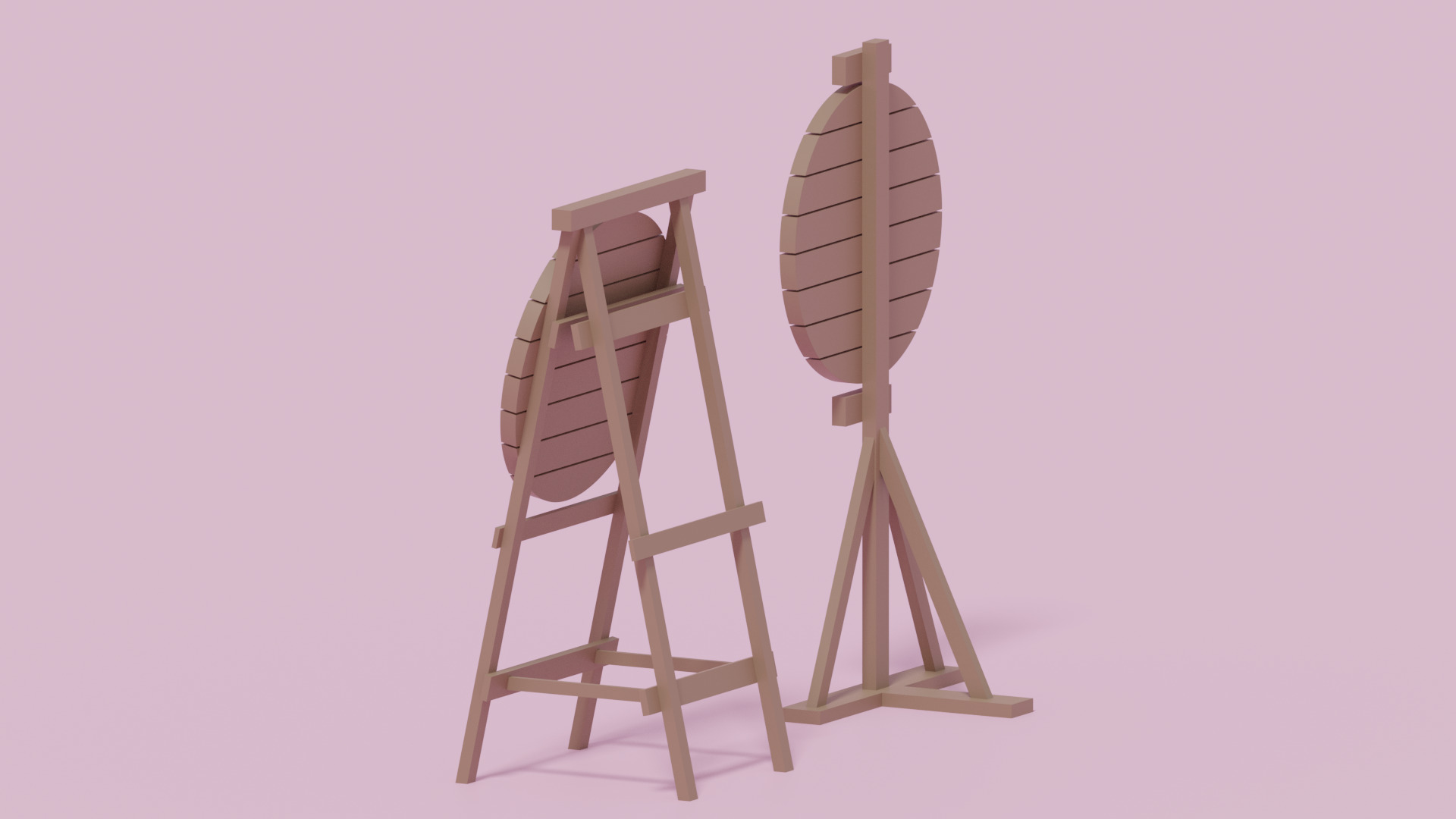 Archery Target 3D model_5