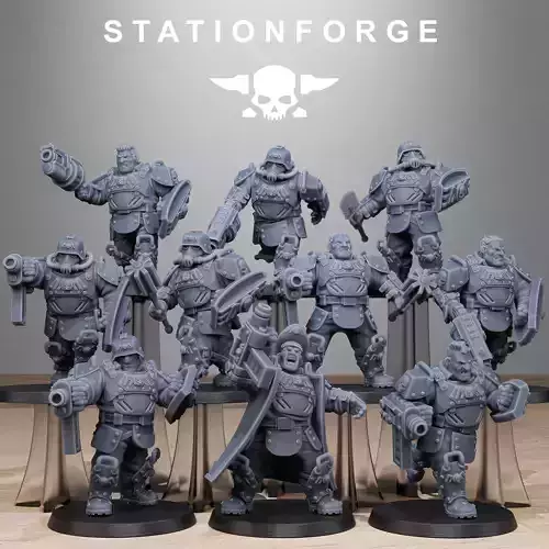 GrimGuard Armored Mutants