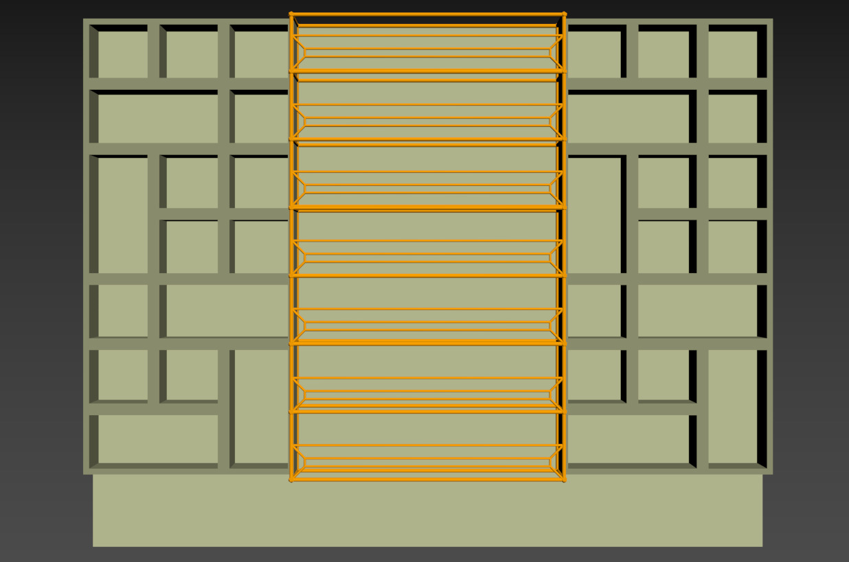 Interior Wall Panel 3D model_6