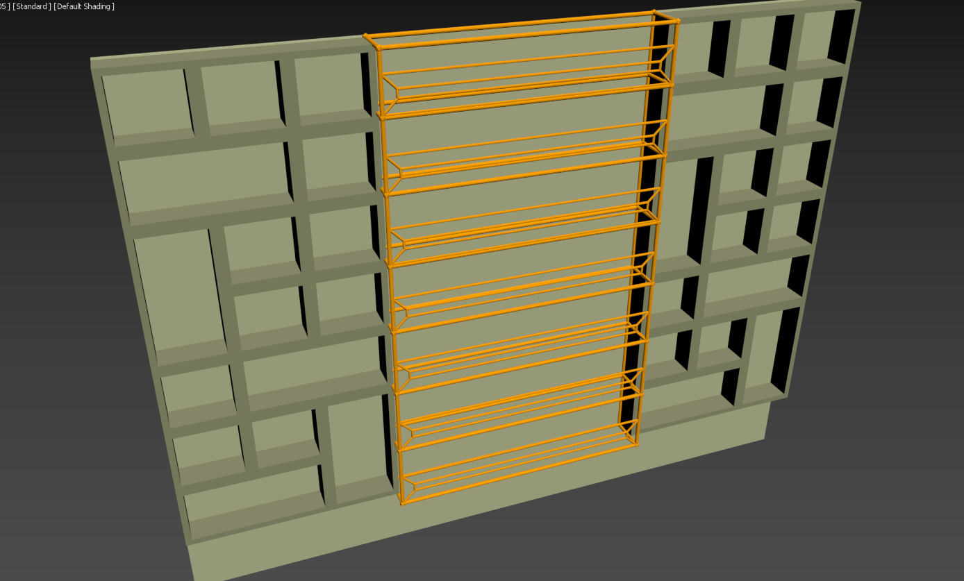 Interior Wall Panel 3D model_8