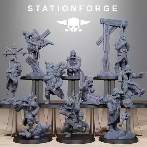 GrimGuard Objective Markers 3D print model
